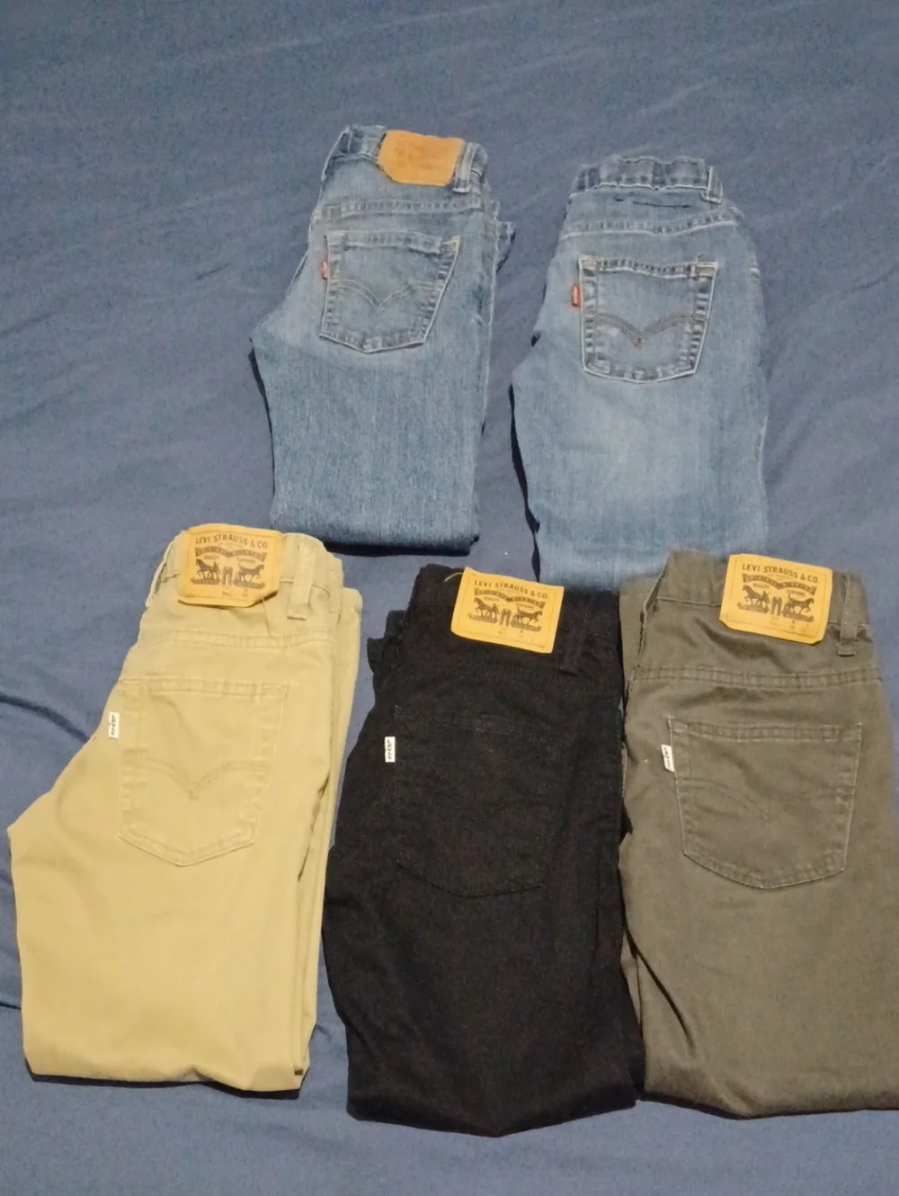 Bundle Of Levi's 511 Pants For Boys Size 8